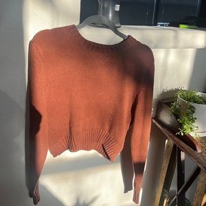 Crop sweater-worn once!!